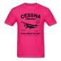 Cessna Adventure - Black - Unisex Classic T-Shirt - fuchsia