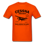 Cessna Adventure - Black - Unisex Classic T-Shirt - orange