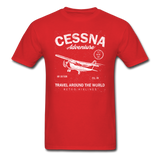 Cessna Adventure - White - Unisex Classic T-Shirt - red