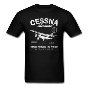 Cessna Adventure - White - Unisex Classic T-Shirt - black