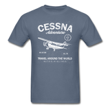 Cessna Adventure - White - Unisex Classic T-Shirt - denim