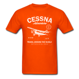 Cessna Adventure - White - Unisex Classic T-Shirt - orange