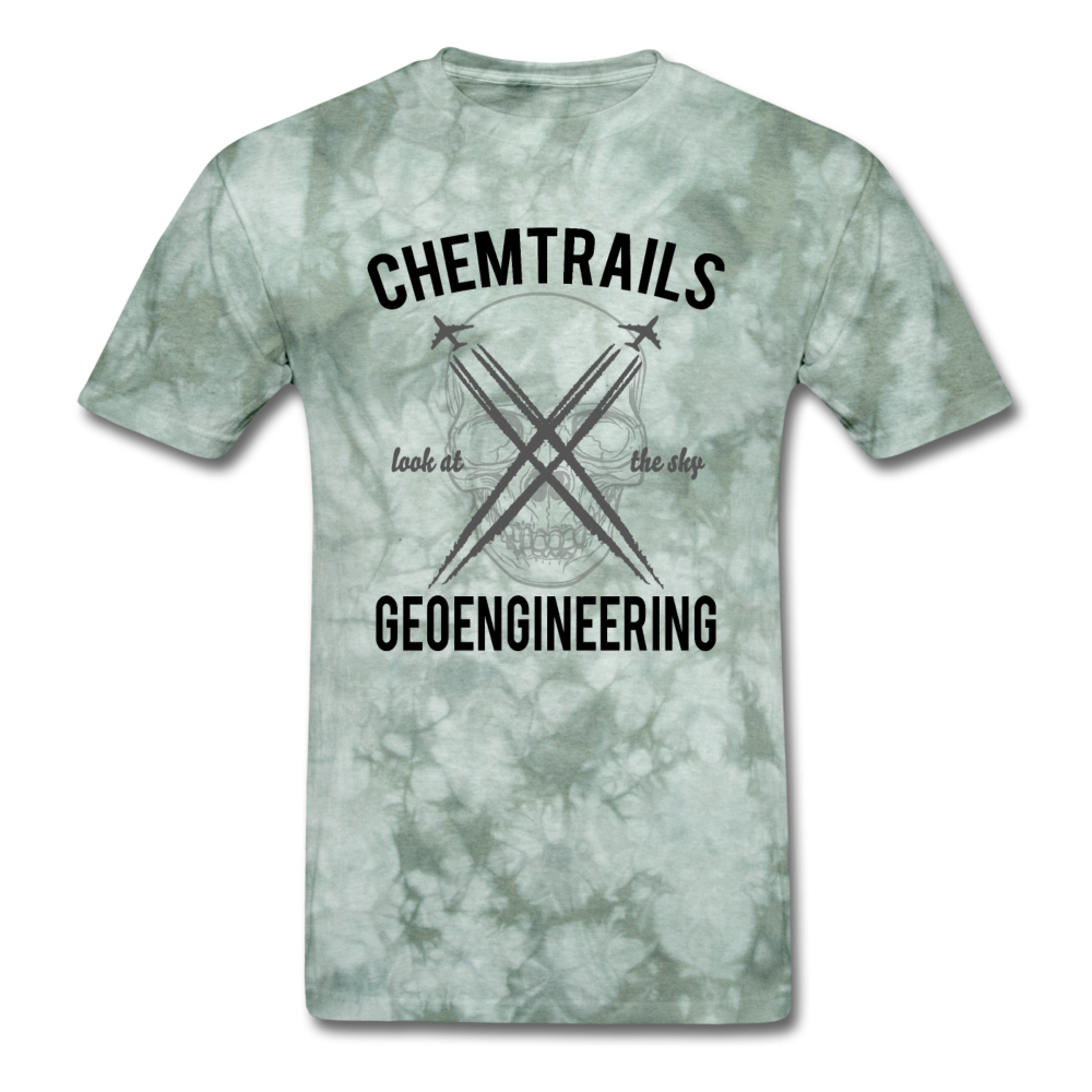 Chemtrails - Unisex Classic T-Shirt - military green tie dye