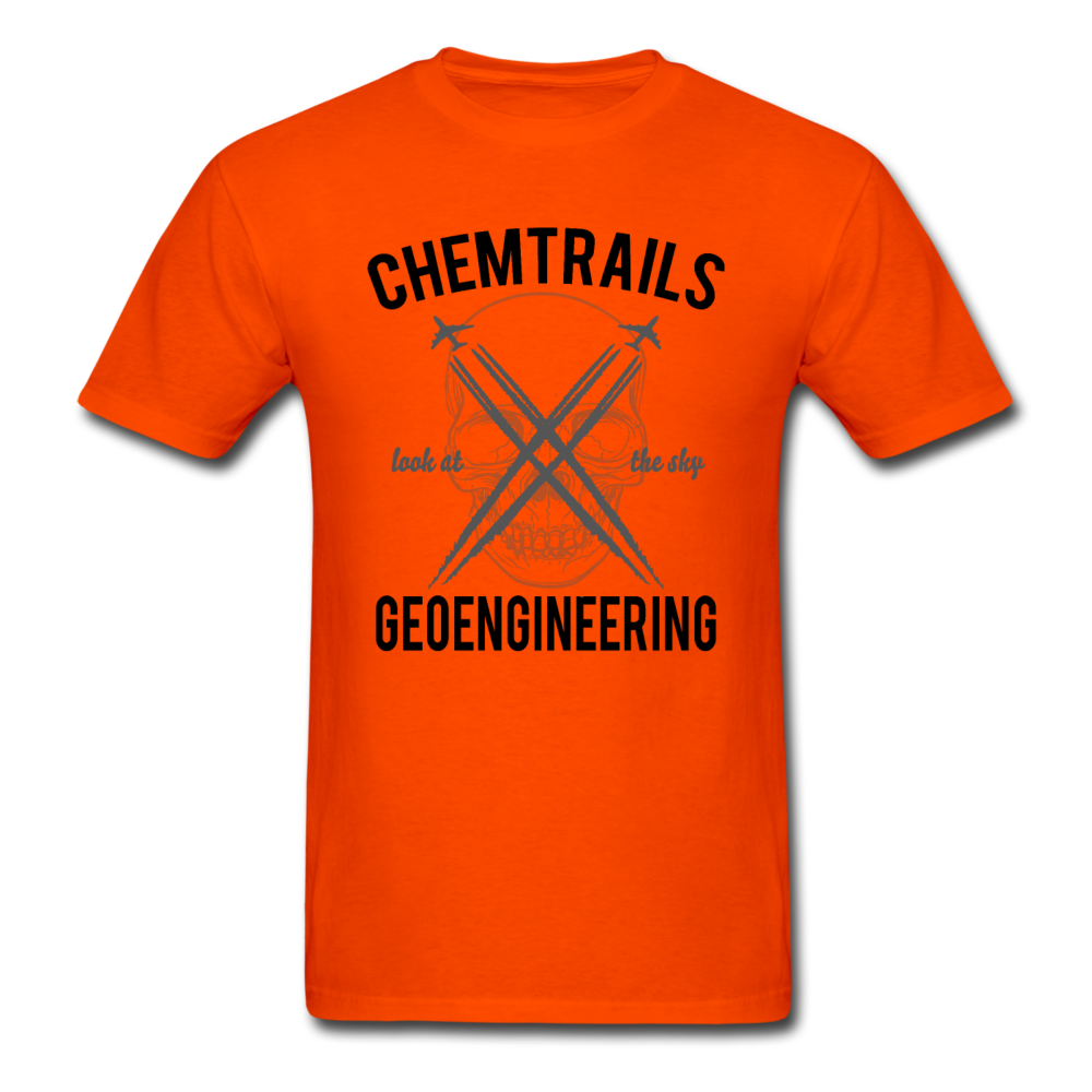 Chemtrails - Unisex Classic T-Shirt - orange