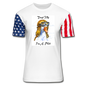 Trust Me I'm A Pilot - Goose - Stars & Stripes T-Shirt - white