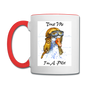 Trust Me I'm A Pilot - Goose - Contrast Coffee Mug - white/red