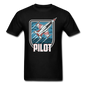 Pilot - Jet Fighter - Unisex Classic T-Shirt - black