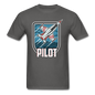 Pilot - Jet Fighter - Unisex Classic T-Shirt - charcoal