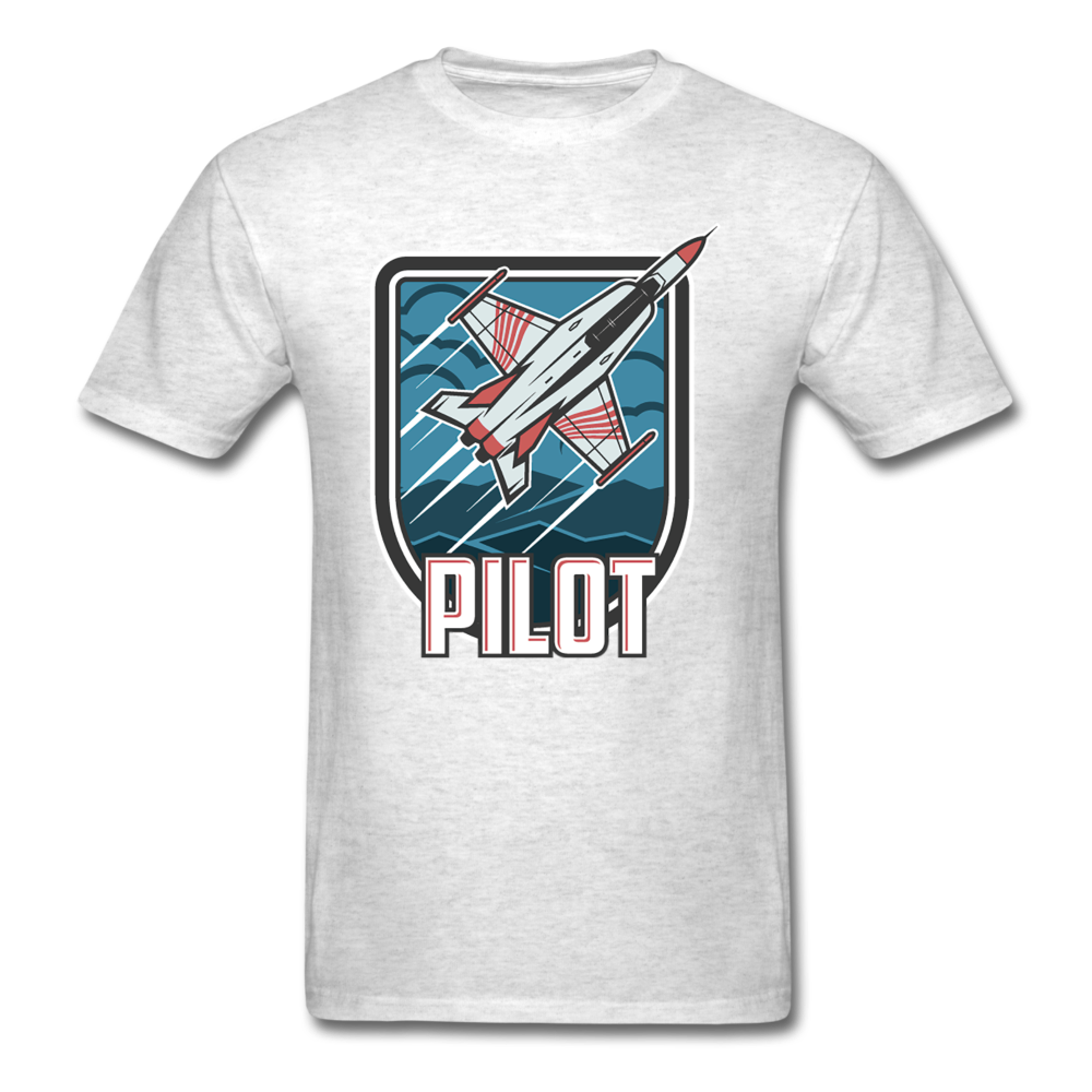 Pilot - Jet Fighter - Unisex Classic T-Shirt - light heather gray