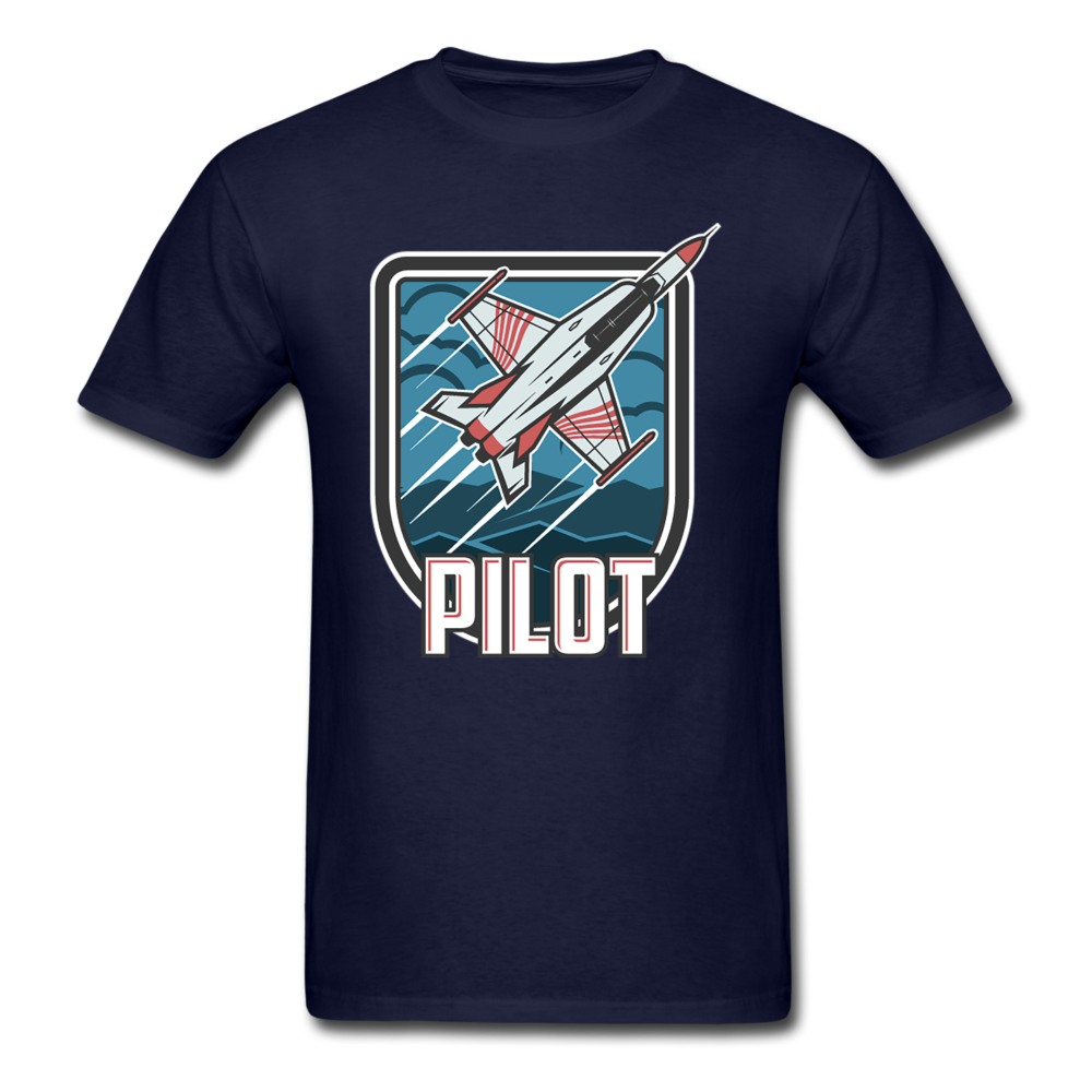 Pilot - Jet Fighter - Unisex Classic T-Shirt - navy