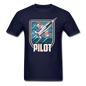 Pilot - Jet Fighter - Unisex Classic T-Shirt - navy