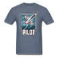 Pilot - Jet Fighter - Unisex Classic T-Shirt - denim