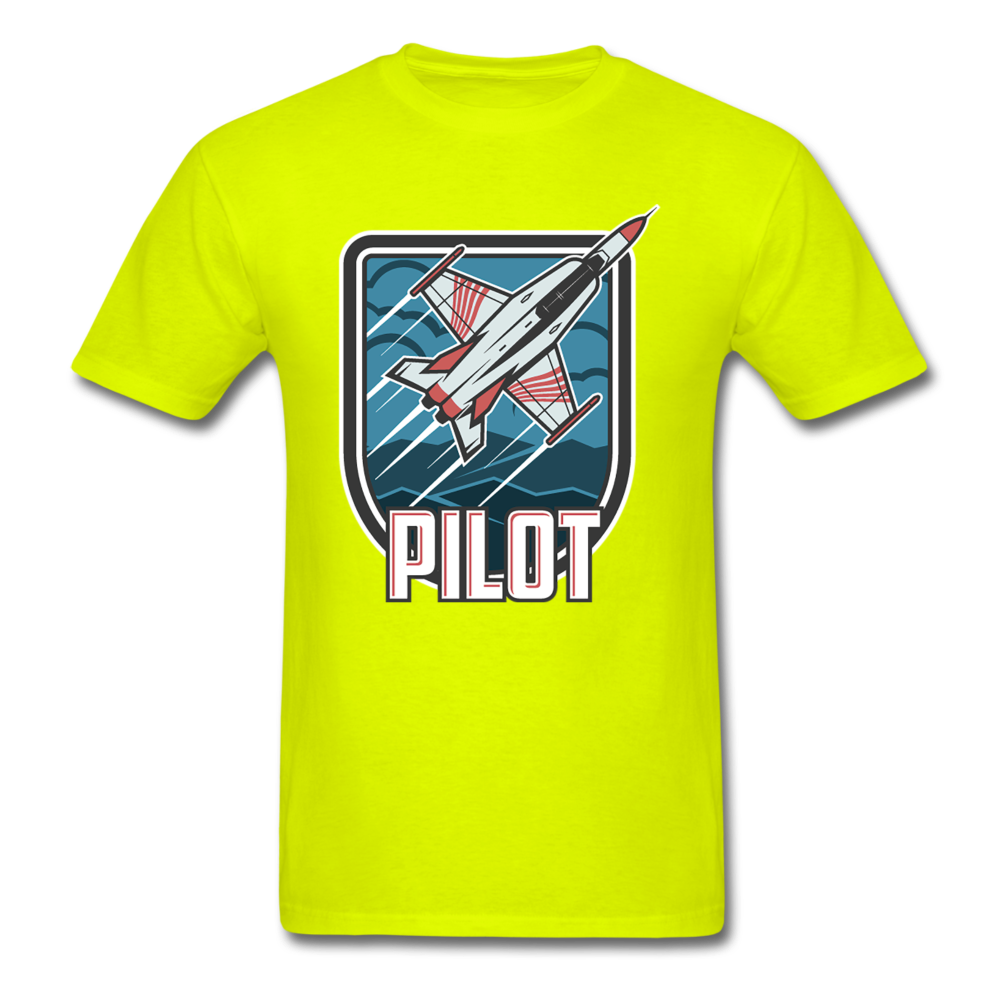 Pilot - Jet Fighter - Unisex Classic T-Shirt - safety green