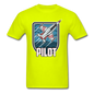 Pilot - Jet Fighter - Unisex Classic T-Shirt - safety green