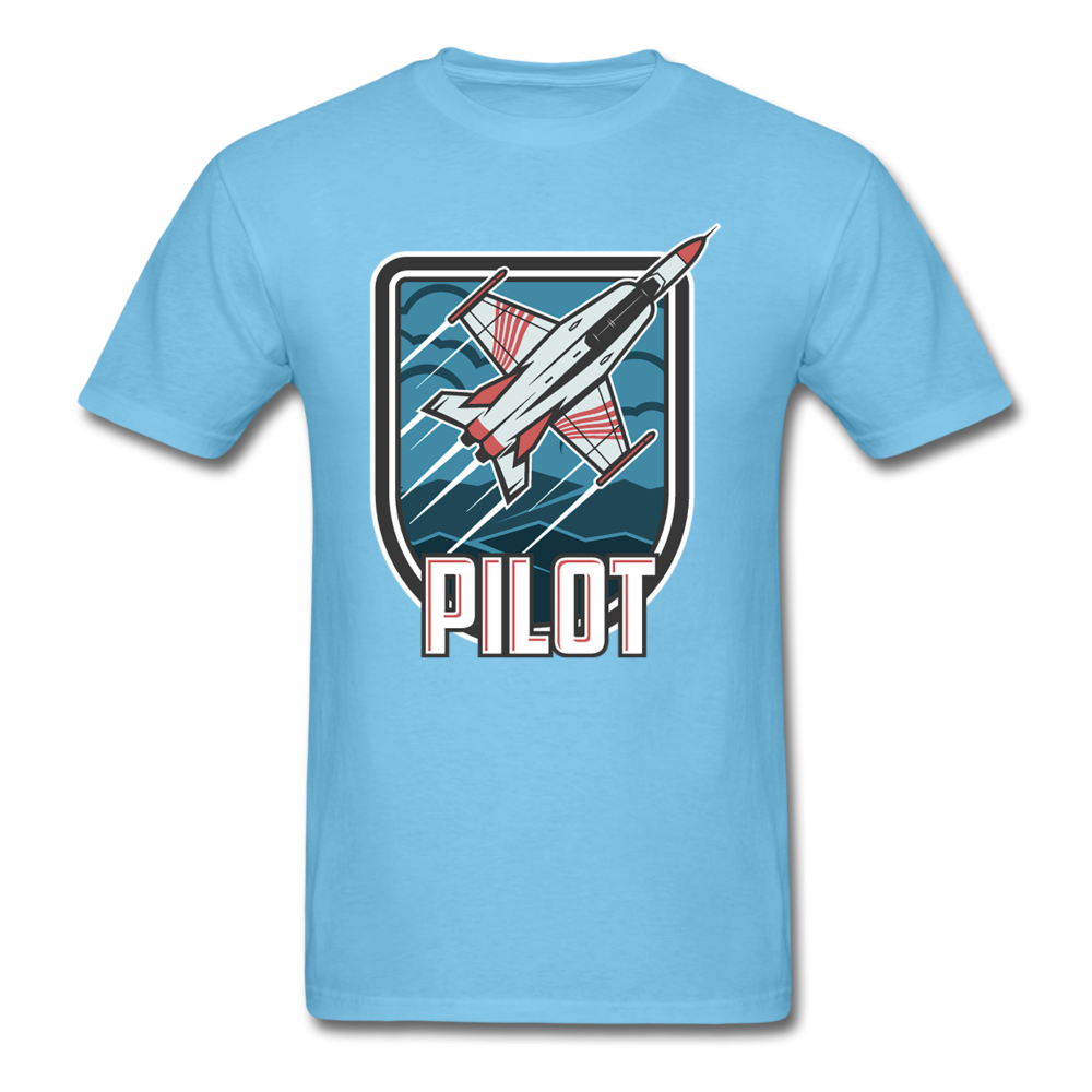 Pilot - Jet Fighter - Unisex Classic T-Shirt - aquatic blue