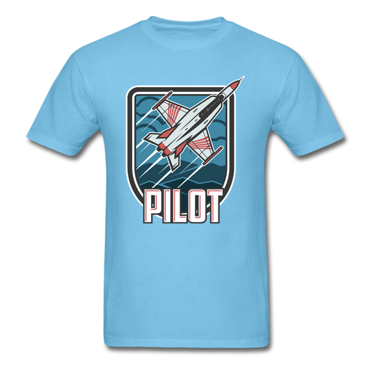 Pilot - Jet Fighter - Unisex Classic T-Shirt - aquatic blue