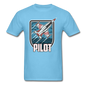 Pilot - Jet Fighter - Unisex Classic T-Shirt - aquatic blue