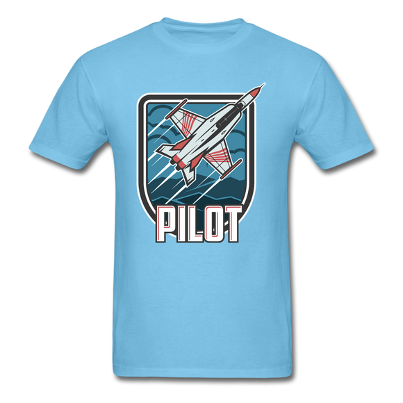 Pilot - Jet Fighter - Unisex Classic T-Shirt - aquatic blue