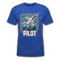 Pilot - Jet Fighter - Unisex Classic T-Shirt - mineral royal