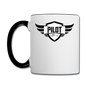 Pilot - Wings - Taildragger - Contrast Coffee Mug - white/black