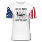 Life Is A Journey - Flight - Black - Stars & Stripes T-Shirt - white