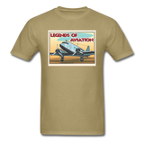 Legends Of Aviation - Unisex Classic T-Shirt - khaki