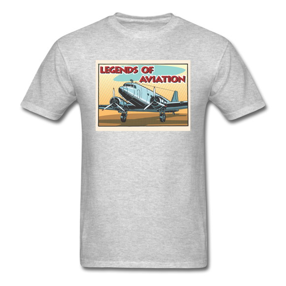 Legends Of Aviation - Unisex Classic T-Shirt - heather gray