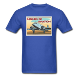 Legends Of Aviation - Unisex Classic T-Shirt - royal blue