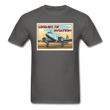 Legends Of Aviation - Unisex Classic T-Shirt - charcoal