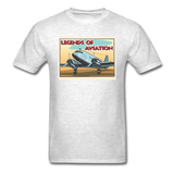 Legends Of Aviation - Unisex Classic T-Shirt - light heather gray