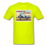 Legends Of Aviation - Unisex Classic T-Shirt - safety green