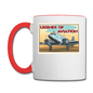 Legends Of Aviation - Contrast Coffee Mug - white/red