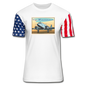 Fly Wisconsin - Stars & Stripes T-Shirt - white