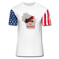 Fly Wisconsin - State - Stars & Stripes T-Shirt - white