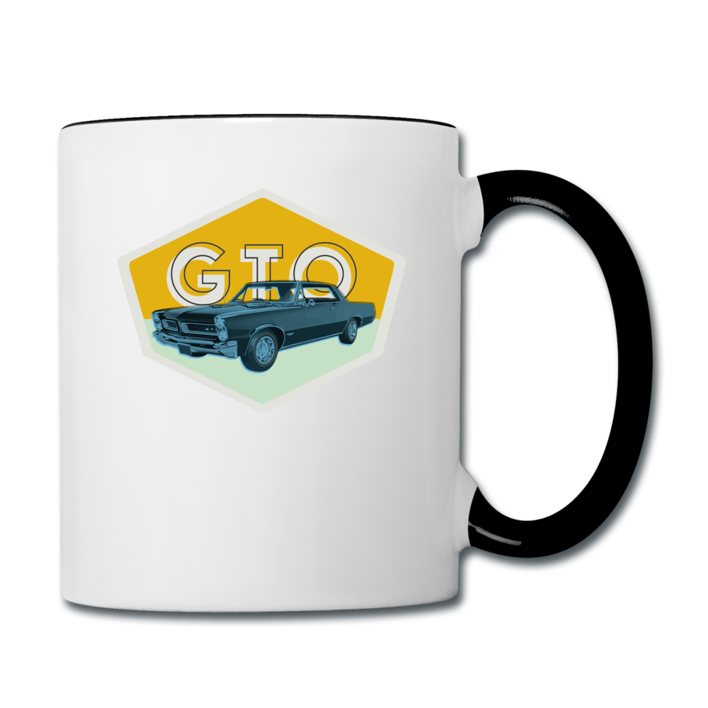 Vintage Cars - GTO - Contrast Coffee Mug - white/black