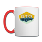 Vintage Cars - GTO - Contrast Coffee Mug - white/red