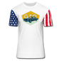 Vintage Cars - GTO - Stars & Stripes T-Shirt - white