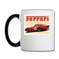 Vintage Cars - Ferrari - Contrast Coffee Mug - white/black