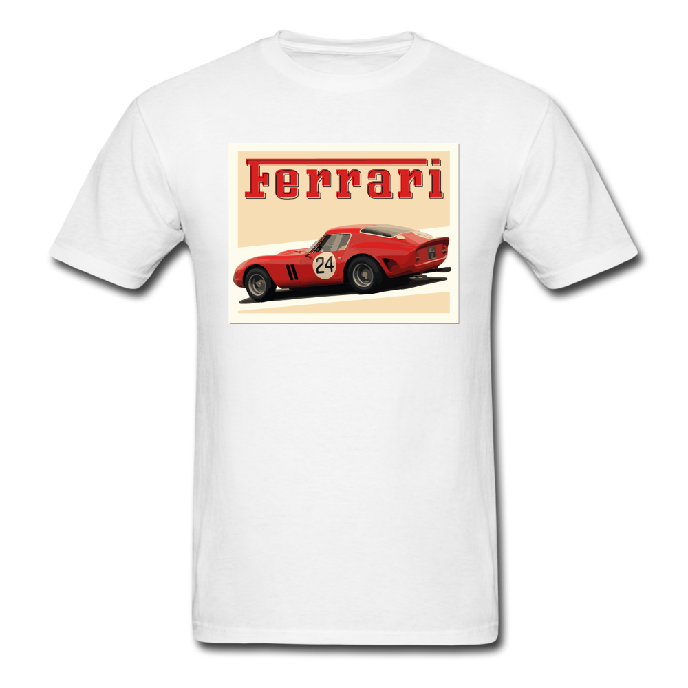 Vintage Cars - Ferrari - Unisex Classic T-Shirt - white