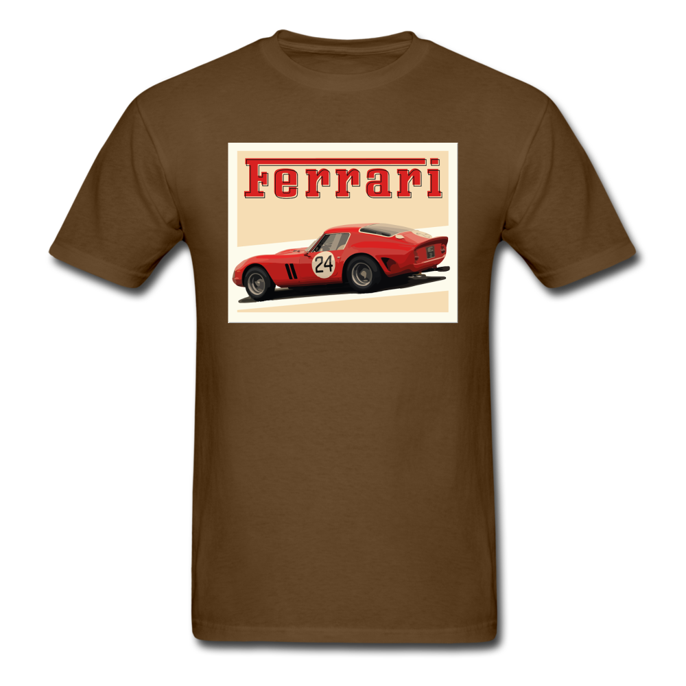 Vintage Cars - Ferrari - Unisex Classic T-Shirt - brown