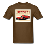 Vintage Cars - Ferrari - Unisex Classic T-Shirt - brown