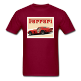 Vintage Cars - Ferrari - Unisex Classic T-Shirt - burgundy