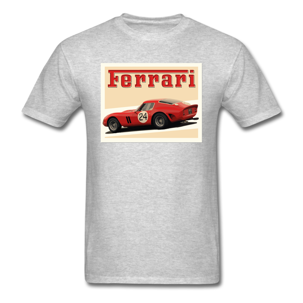 Vintage Cars - Ferrari - Unisex Classic T-Shirt - heather gray