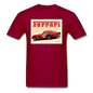 Vintage Cars - Ferrari - Unisex Classic T-Shirt - dark red