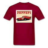 Vintage Cars - Ferrari - Unisex Classic T-Shirt - dark red