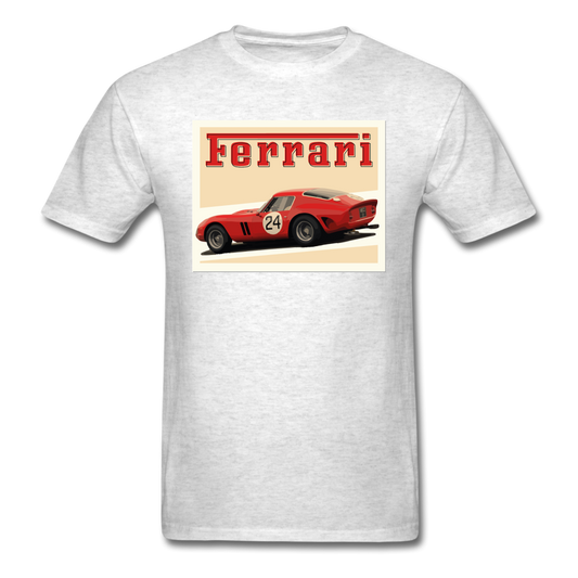 Vintage Cars - Ferrari - Unisex Classic T-Shirt - light heather gray