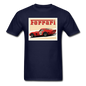 Vintage Cars - Ferrari - Unisex Classic T-Shirt - navy