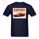 Vintage Cars - Ferrari - Unisex Classic T-Shirt - navy
