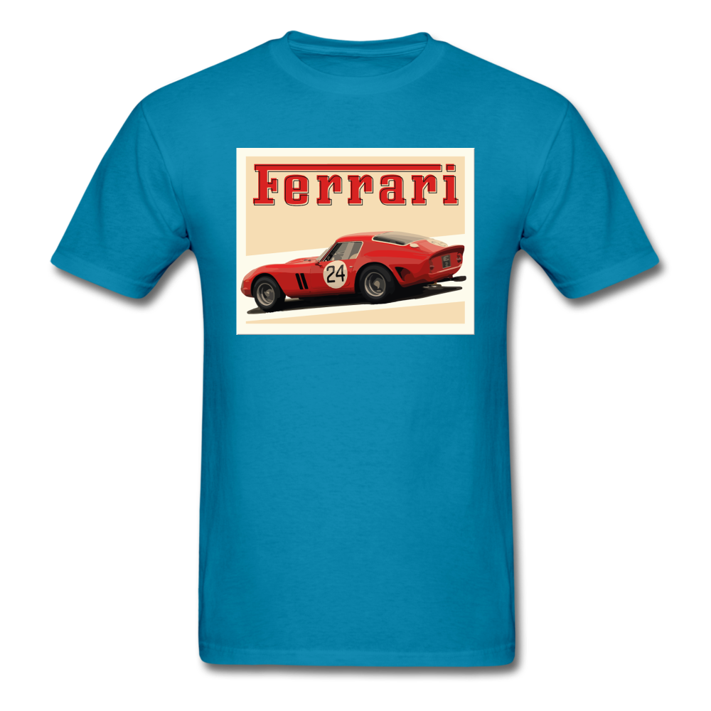 Vintage Cars - Ferrari - Unisex Classic T-Shirt - turquoise