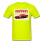 Vintage Cars - Ferrari - Unisex Classic T-Shirt - safety green